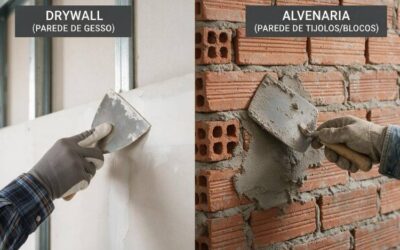 Drywall ou alvenaria: qual sistema escolher para divisórias internas?